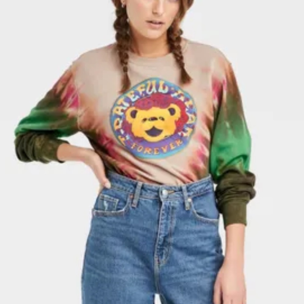 The Grateful Dead Tie-Dye Sweatshirt